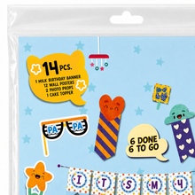 PARTTYHUB BABY BOY HALF BIRTHDAY DECOR KIT | BBH | PACK 1