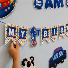 PARTTYHUB LITTLE EXPLORER FIRST BIRTHDAY DECOR KIT | LEF | PACK 1