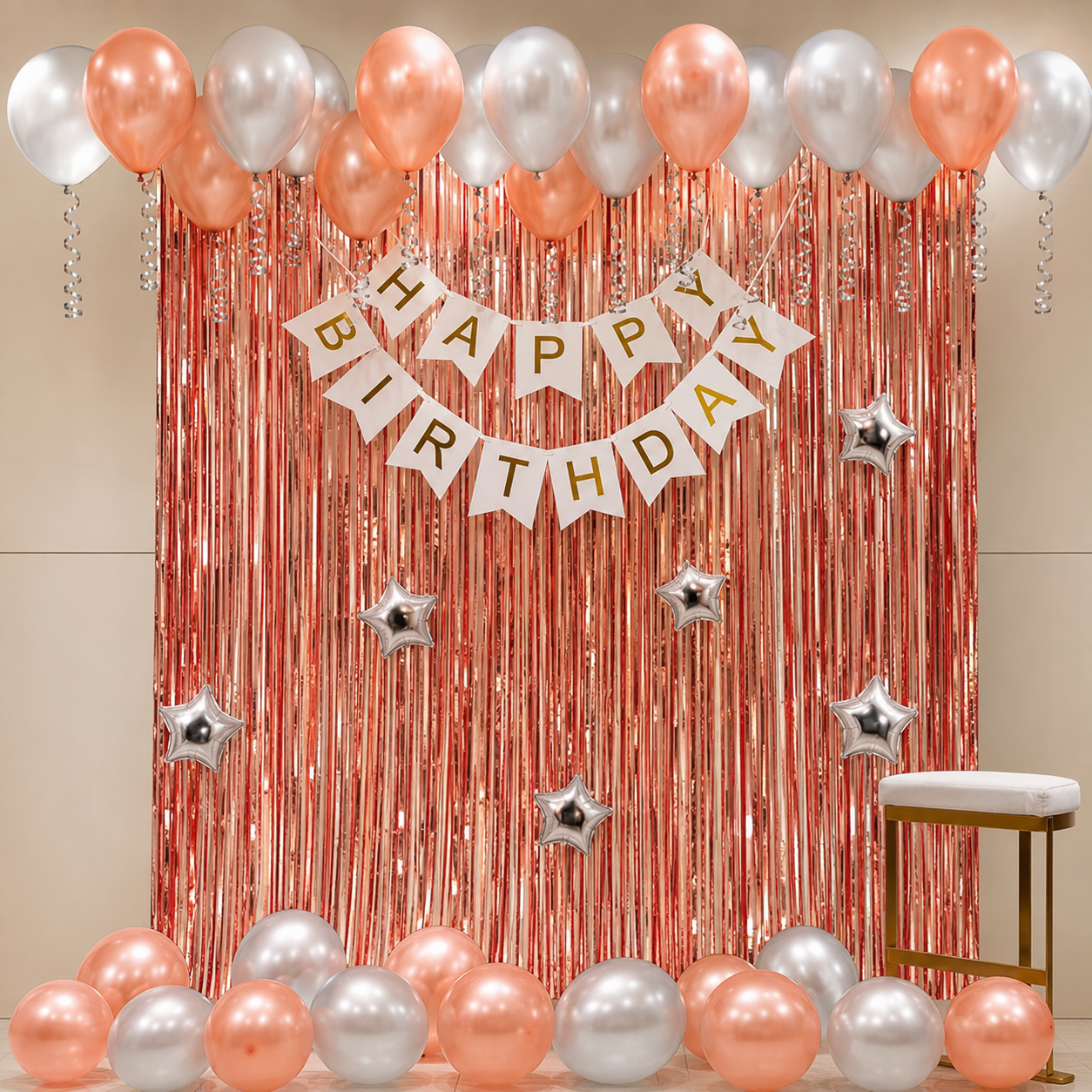 Parttyhub Peach Stardust Birthday Party Bundle | SOL | Pack 1