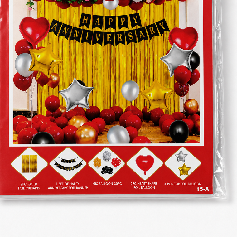 Parttyhub Happy Anniversary Party Combo Set | HA | Pack 1