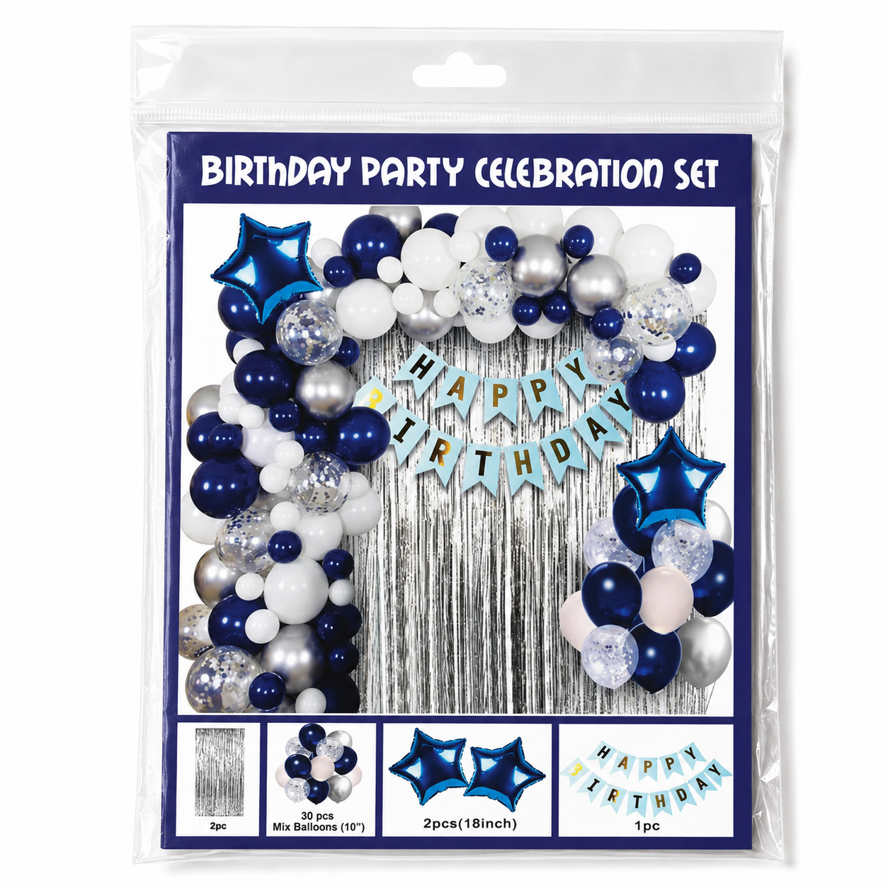 Parttyhub Frosty Birthday Combo Set | BDAY | Pack 1