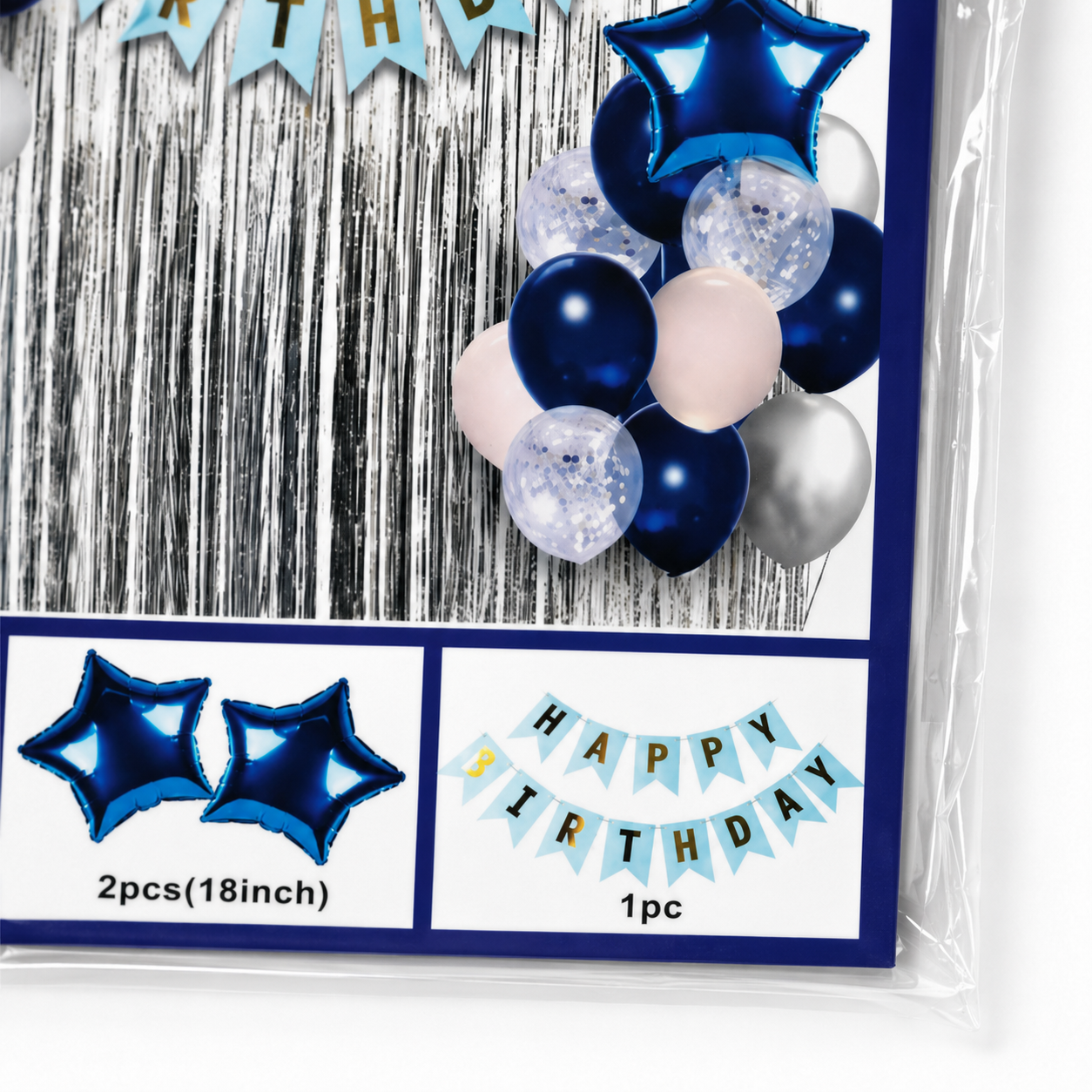 Parttyhub Frosty Birthday Combo Set | BDAY | Pack 1