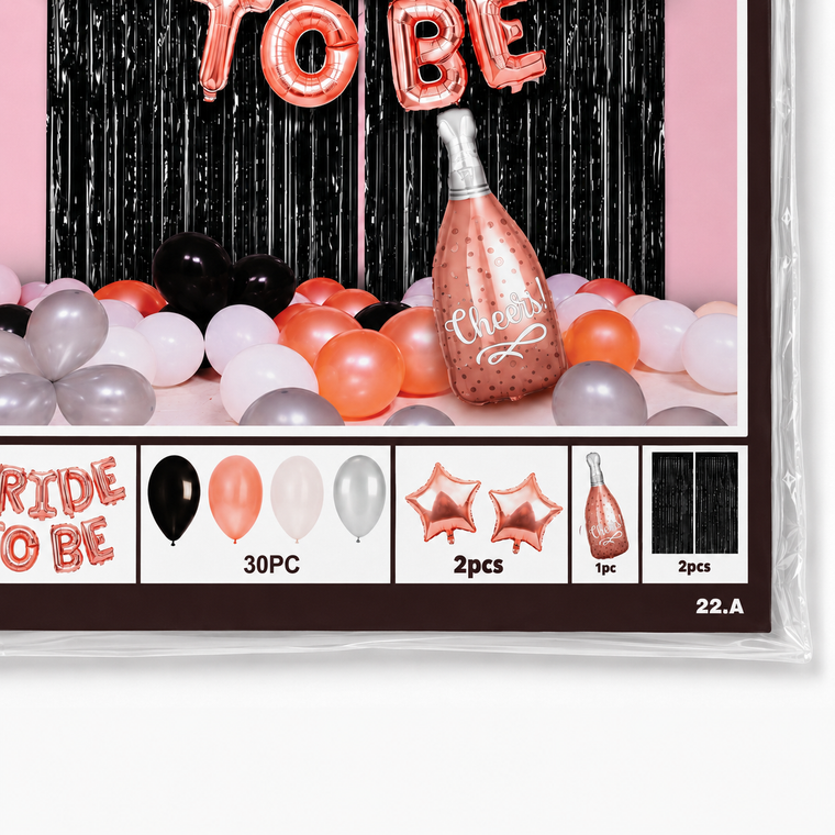 Parttyhub Bride-To-Be Bachelorette Party Set | BTB | Pack 1