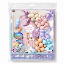 Parttyhub Rainbow Mermaid Fantasy Balloon Set | RMF | Pack 1