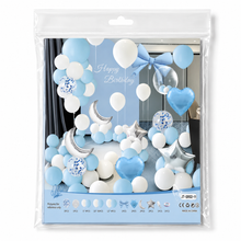 Parttyhub Dreamy Moon And Stars Birthday Balloon Set | DMS | Pack 1