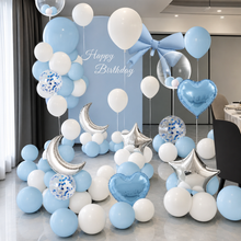 Parttyhub Dreamy Moon And Stars Birthday Balloon Set | DMS | Pack 1