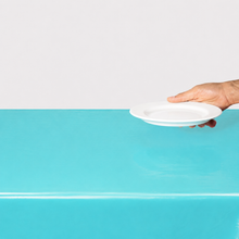Parttyhub Teal Solid Colour Tablecloth | PLN | Pack 1