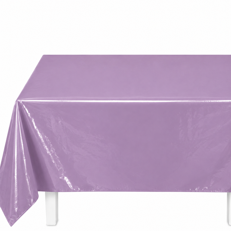 Parttyhub Lavender Solid Colour Tablecloth | PLN | Pack 1