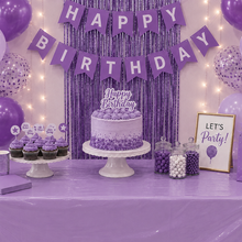 Parttyhub Lavender Solid Colour Tablecloth | PLN | Pack 1
