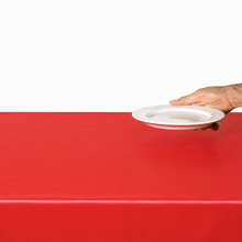 Parttyhub Red Solid Colour Tablecloth | PLN | Pack 1