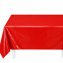 Parttyhub Red Solid Colour Tablecloth | PLN | Pack 1