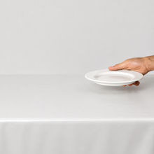 Parttyhub White Solid Colour Tablecloth | PLN | Pack 1