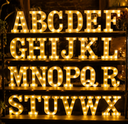 PARTTYHUB LED ALPHABET LETTERS | ALPHA | PACK 1