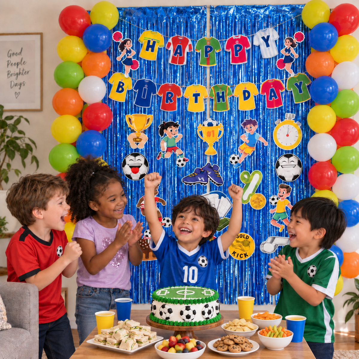PARTTYHUB BIRTHDAY PARTY FOOTBALL THEME COMBO SET | FOO | PACK 1