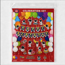 PARTTYHUB SPACE ADVENTURER BIRTHDAY PARTY DECOR KIT- RED | SAR | PACK 1