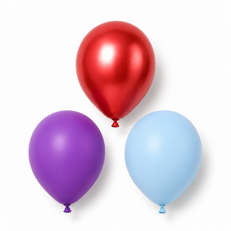 Parttyhub Cosmo Pop Balloon Combo Set | MET | Pack 8