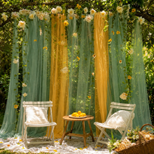 PARTTYHUB ETHEREAL GOLD TULLE DRAPES | EGT | PACK 1
