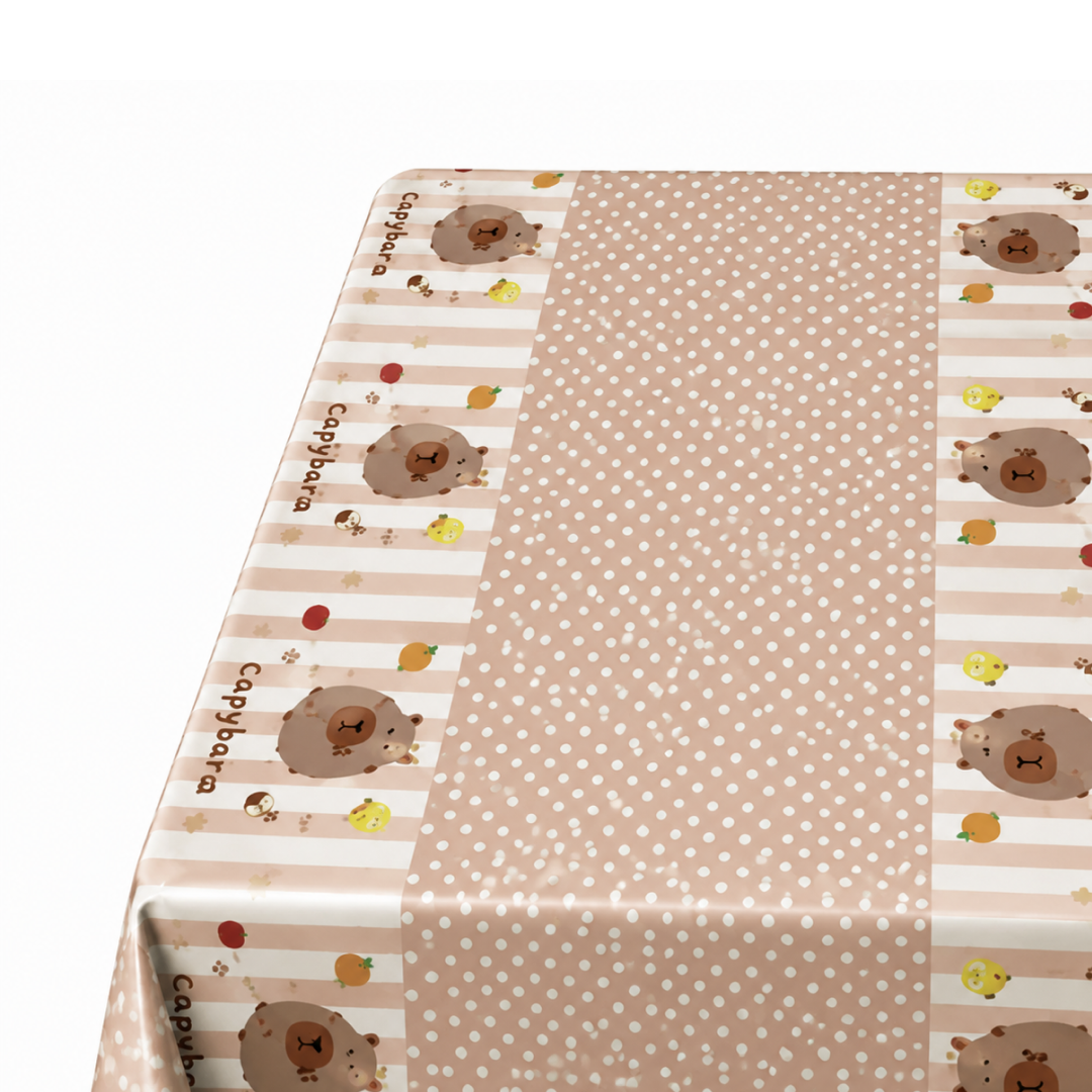 Parttyhub Capybara Party Tablecloth | CAPPTY | Pack 1
