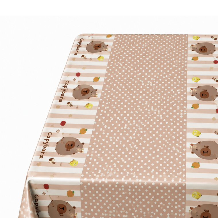 Parttyhub Capybara Party Tablecloth | CAPPTY | Pack 1