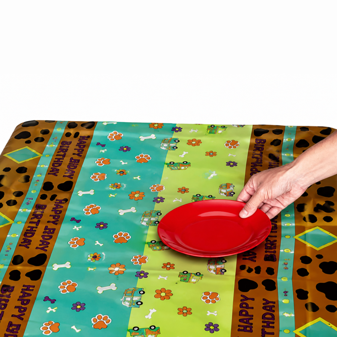 Parttyhub Dinosaur Theme Birthday Tablecloth | DINO | Pack 1