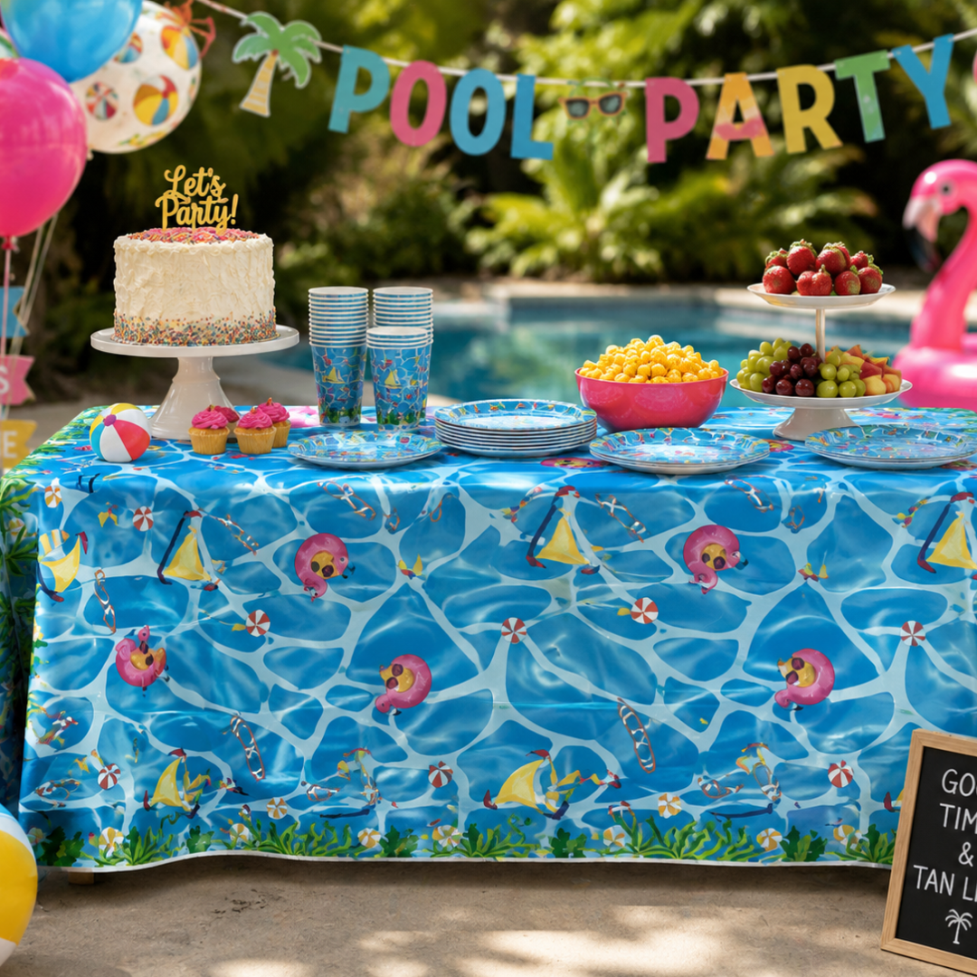 Parttyhub Under The Ocean Party Tablecloth | OCN | Pack 1