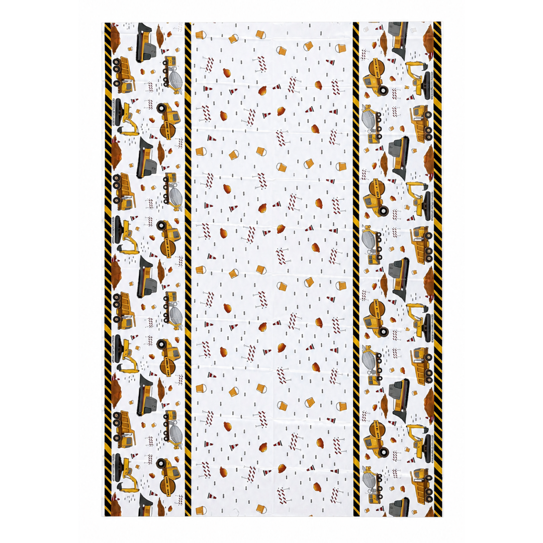 Parttyhub Construction Zone Party Tablecloth | CNSZN | Pack 1