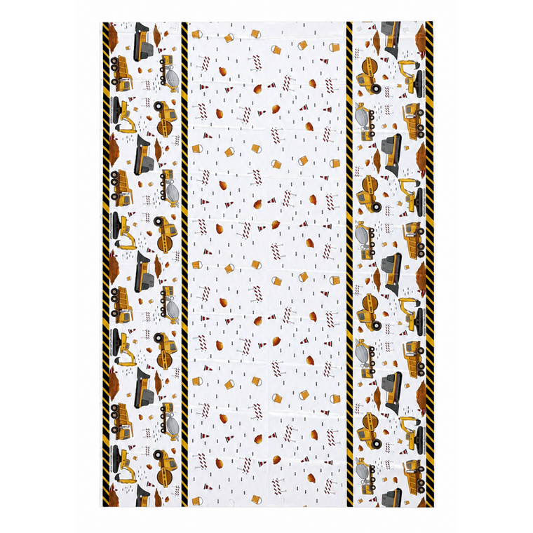 Parttyhub Construction Zone Party Tablecloth | CNSZN | Pack 1