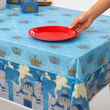 Parttyhub Disney Blue Castle Tablecloth | DSNY | Pack 1