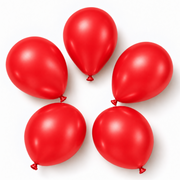PARTTYHUB BERRY KISS MATTE RED BALLOONS | MET | PACK 15 | PACK 30