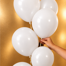PARTTYHUB VANILLA CLOUD MATTE WHITE BALLOONS | SOL | PACK 15 | PACK 30