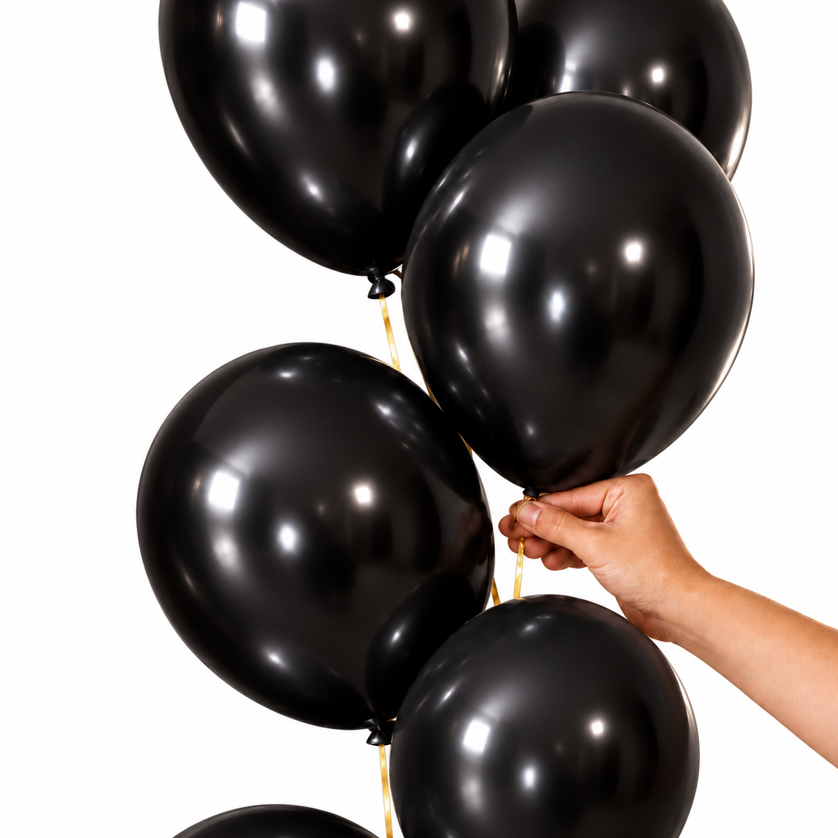 PARTTYHUB COSMIC BLACK MATTE BLACK | MET | PACK 15 | PACK 30
