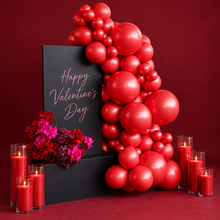 PARTTYHUB BERRY KISS MATTE RED BALLOONS | MET | PACK 15 | PACK 30