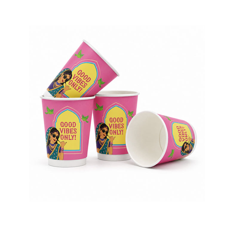 Parttyhub pour some joy house party cups | DESI | Pack 8