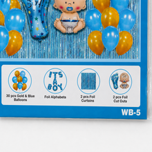 PARTTYHUB IT'S A BOY! BABY CELEBRATION KIT | ISB | PACK 1