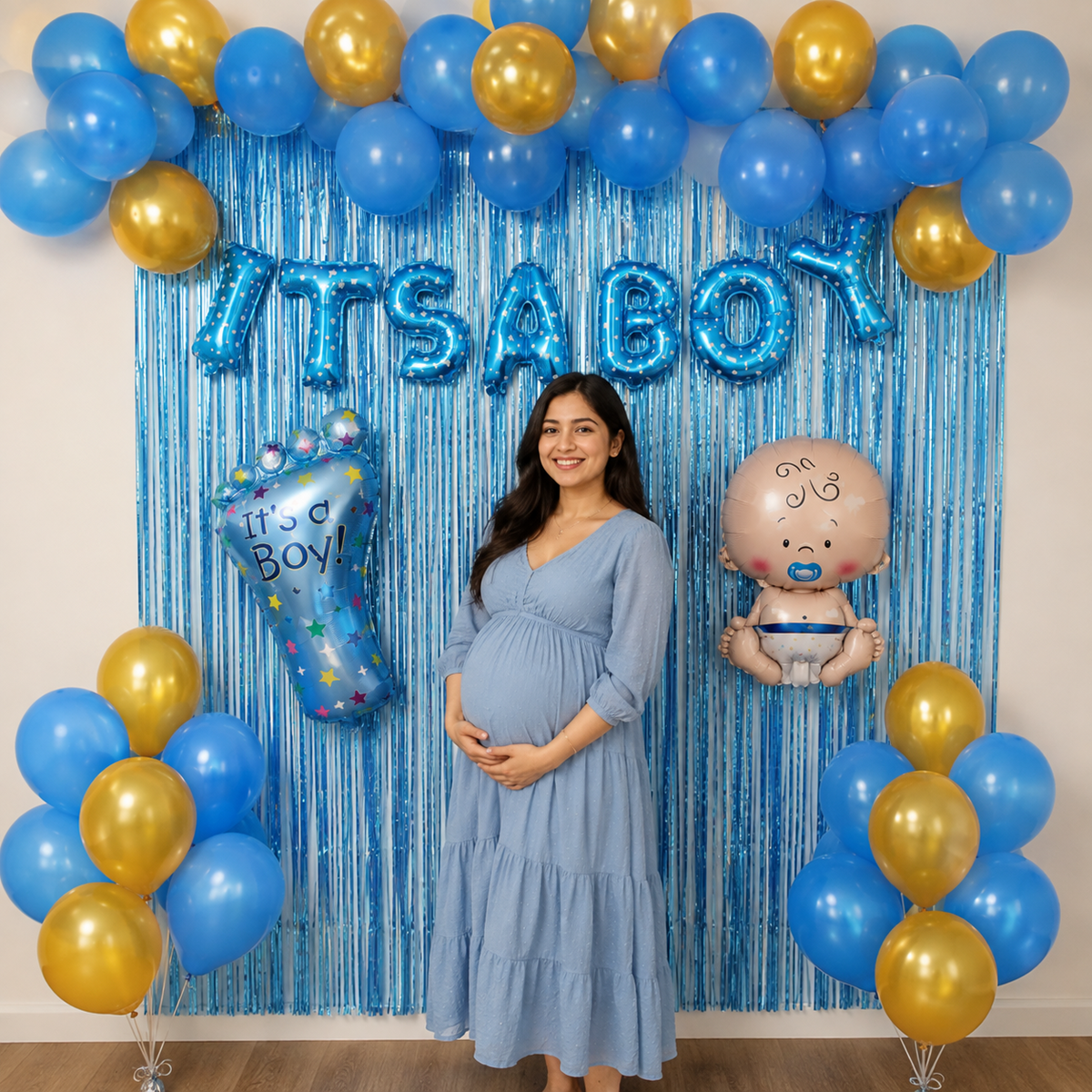 PARTTYHUB IT'S A BOY! BABY CELEBRATION KIT | ISB | PACK 1