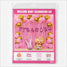 PARTTYHUB IT'S A GIRL! BABY CELEBRATION KIT | ISG | PACK 1
