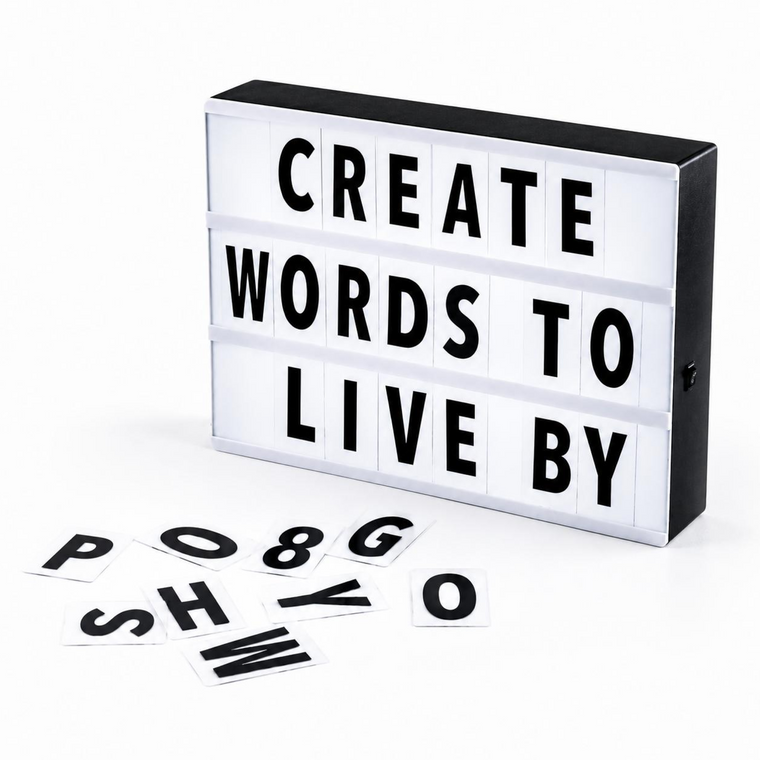 ParttyHub LED Word Game | BDAY | Pack 1
