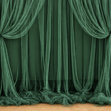 PARTTYHUB MYSTERIOUS DARK GREEN TULLE DRAPES | MDG | PACK 1