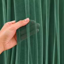 PARTTYHUB MYSTERIOUS DARK GREEN TULLE DRAPES | MDG | PACK 1