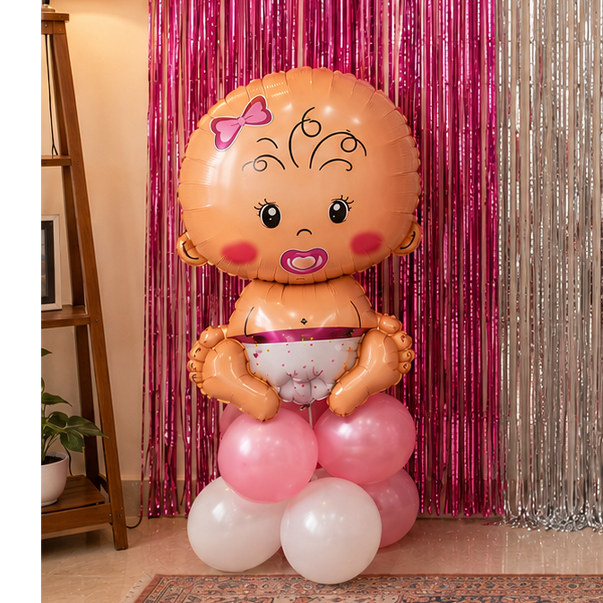 PARTTYHUB NAMING CEREMONY PARTY COMBO SET- PINK | NPI | PACK 1