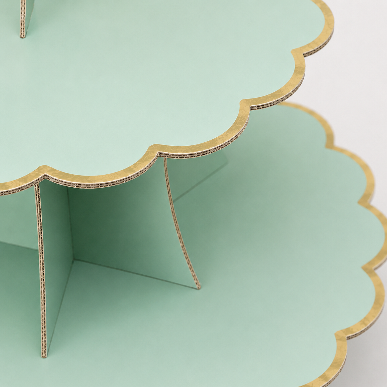 ParttyHub Colourful Party Cupcake Stands- Pastel Green | CLRF  | Pack 1