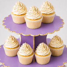 ParttyHub Colourful Party Cake Stands- Purple | CLRF | Pack 1