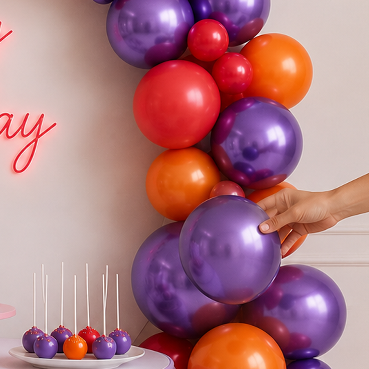 Parttyhub Royal Candy Balloon Combo Set | MET | Pack 8