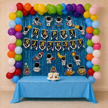 PARTTYHUB SPACE ADVENTURER BIRTHDAY PARTY DECOR KIT- BLUE | SAB | PACK 1