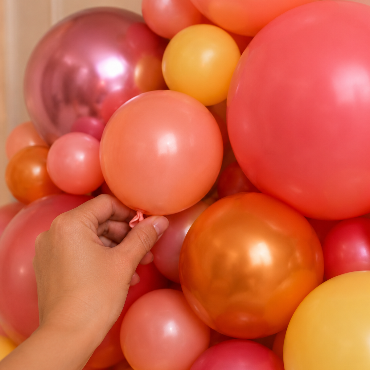 Parttyhub Sunset Disco Balloon Combo Set | STD | Pack 6