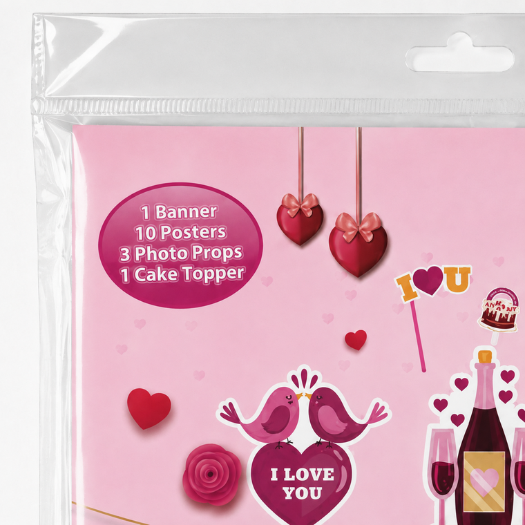 PARTTYHUB TOGETHER FOREVER ANNIVERSARY DECOR KIT | TFA | PACK 1