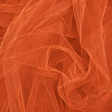 PARTTYHUB VIBRANT ORANGE TULLE DRAPES | VOT | PACK 1