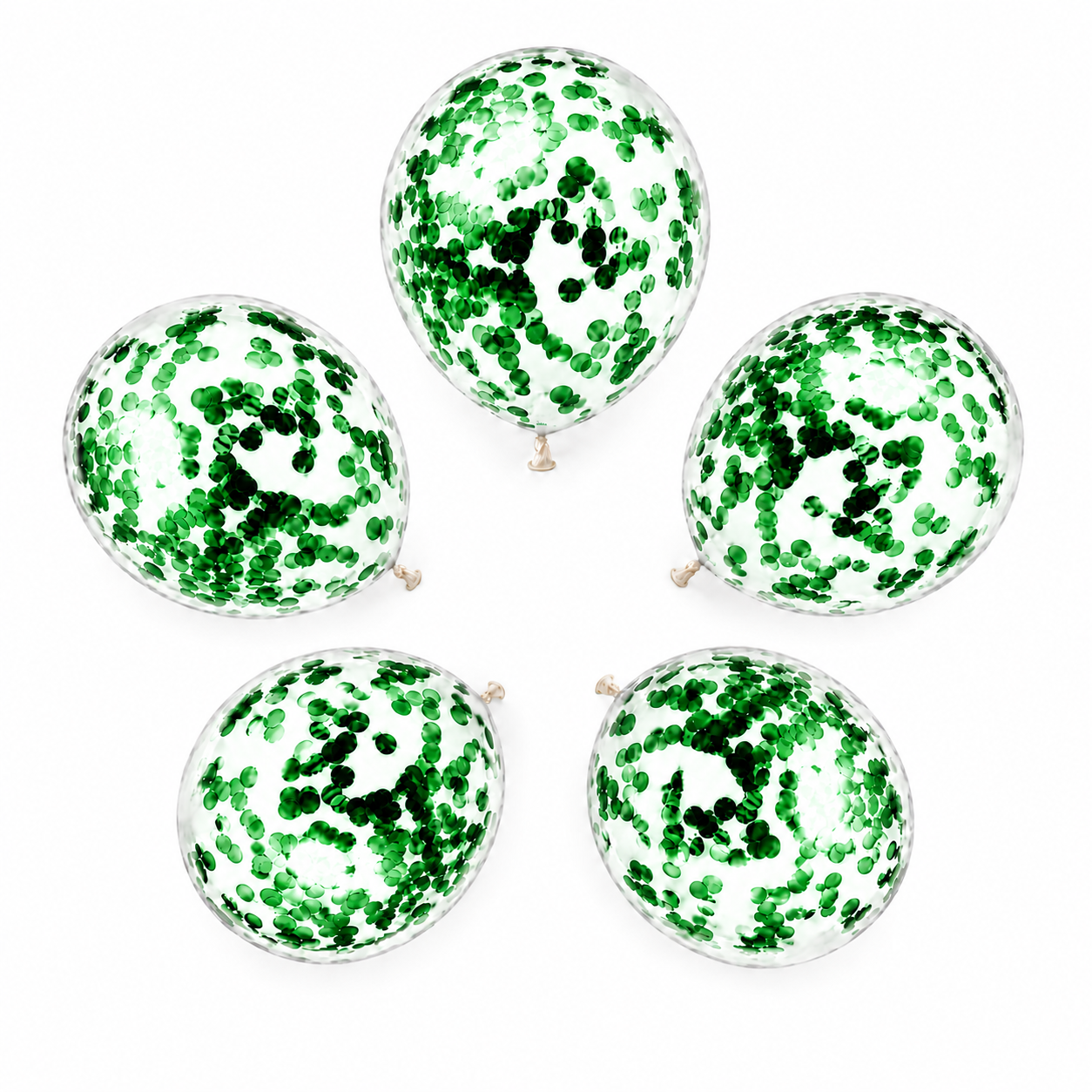 ParttyHub Confetti Balloon Green | PLN | Pack 1