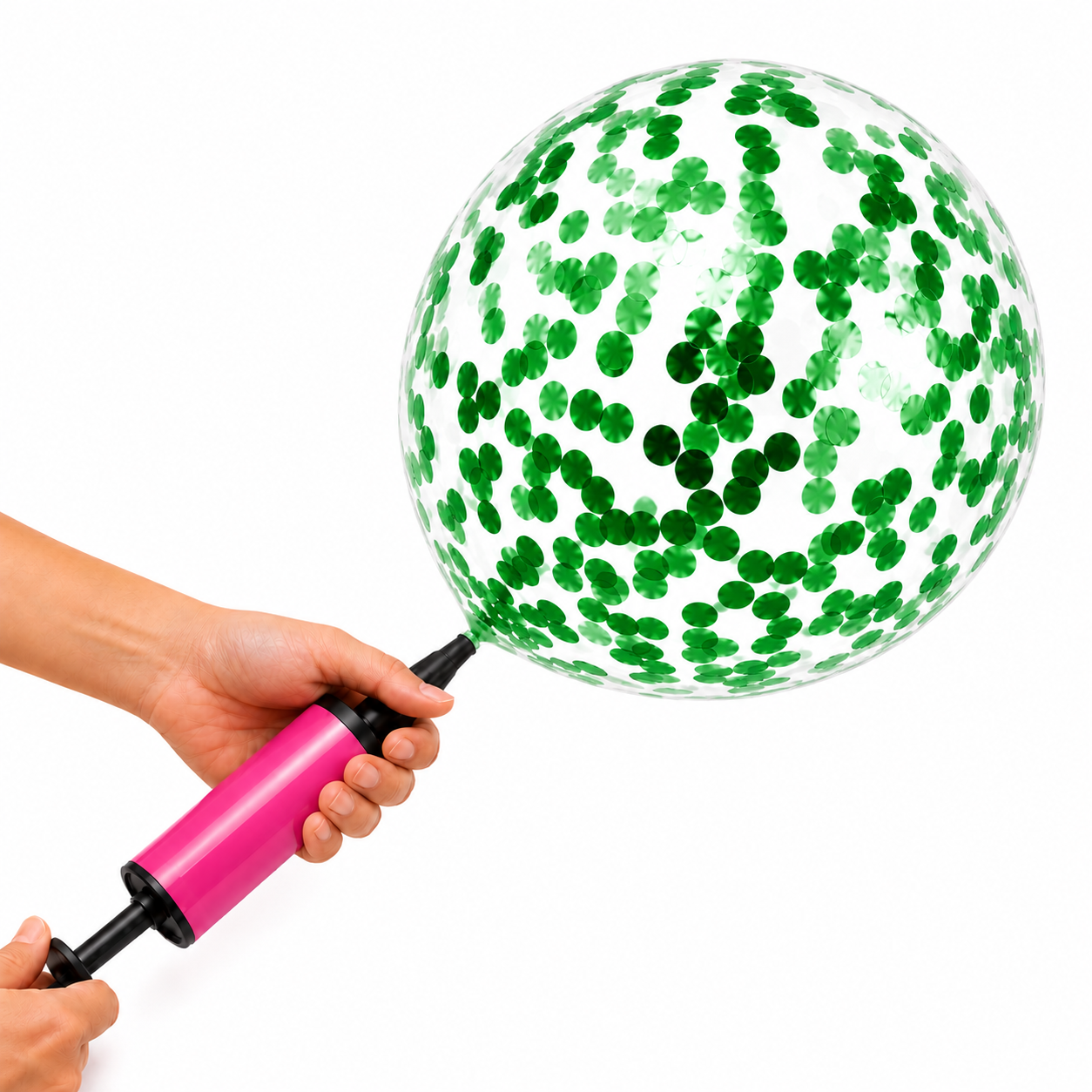 ParttyHub Confetti Balloon Green | PLN | Pack 1