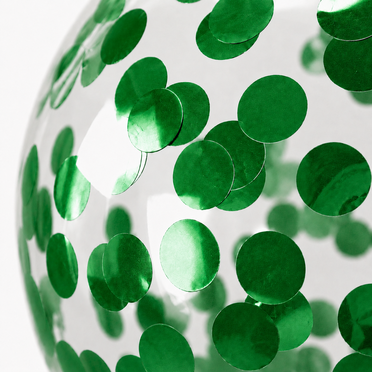 ParttyHub Confetti Balloon Green | PLN | Pack 1